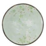TOKYO - GREEN GREY SERIES PLATE 21 x 13 CM