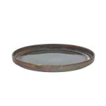 TOGNANA - BLOOM BLUE AND BROWN TELLER EDGE PLATE 27 CM BM000268088