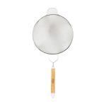TC - DOUBLE MESH STRAINER WITH WOODEN HANDLE 26 CM