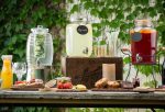 TC - BEEHIVE GLASS DISPENSER WITH CHALKBOARD NECKLACE, ICE CORE AND INFUSER 9.5 L - Image 6
