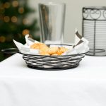 TC - NACHOS ROUND BASKET WITH INTEGRATED RAMEKIN HOLDERS 28.5 x 20.9 x 5.4 CM - Image 4