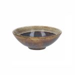 TOGNANA - BLOOM BLUE AND BROWN FRUIT BOWL 15 CM