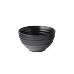 *DISCONTINUED - UTOPIA - EBONY BLACK RICE BOWL 24 CL