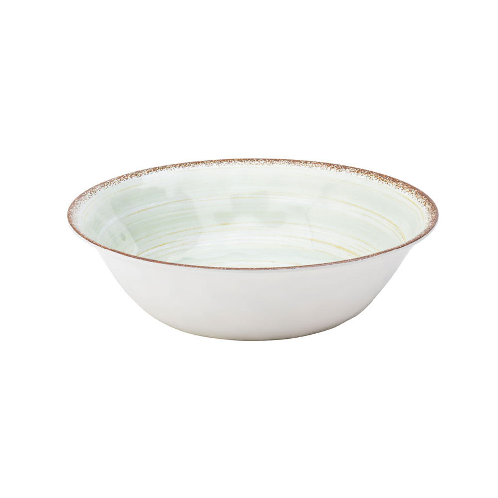 CT1040.jpg UTOPIA - WILDWOOD GREEN MELAMINE BOWL 25 CM - Image 1
