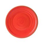 UTOPIA - CALYPSO RED PLATE MELAMINE 35 CM