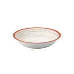 UTOPIA - CALYPSO WHITE BOWL MELAMINE 34 CM