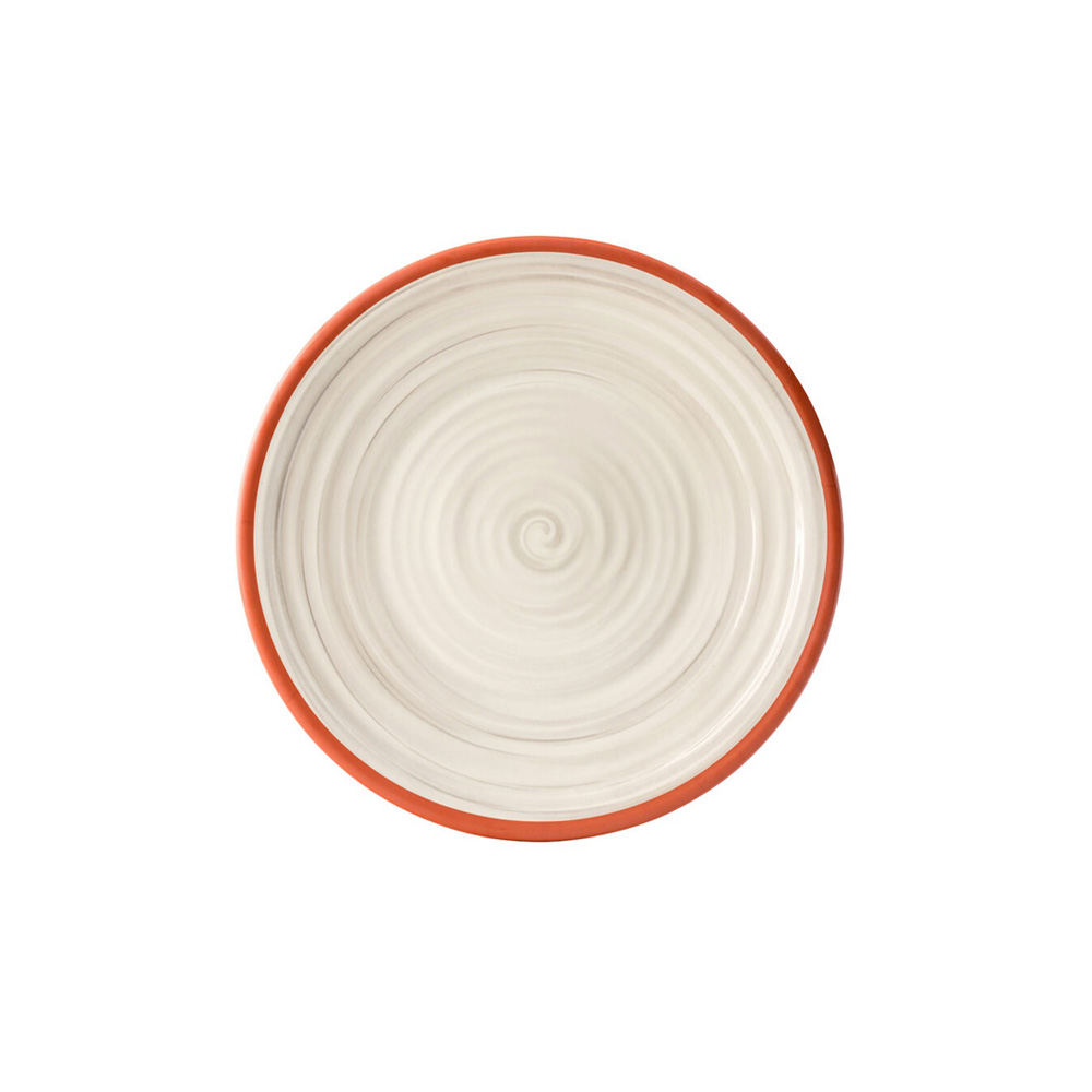 CT1047.jpg UTOPIA - CALYPSO WHITE PLATE MELAMINE 35 CM - Image 1