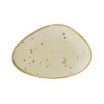 *DISCONTINUED - UTOPIA - EARTH LINEN OBLONG PLATE 29 CM