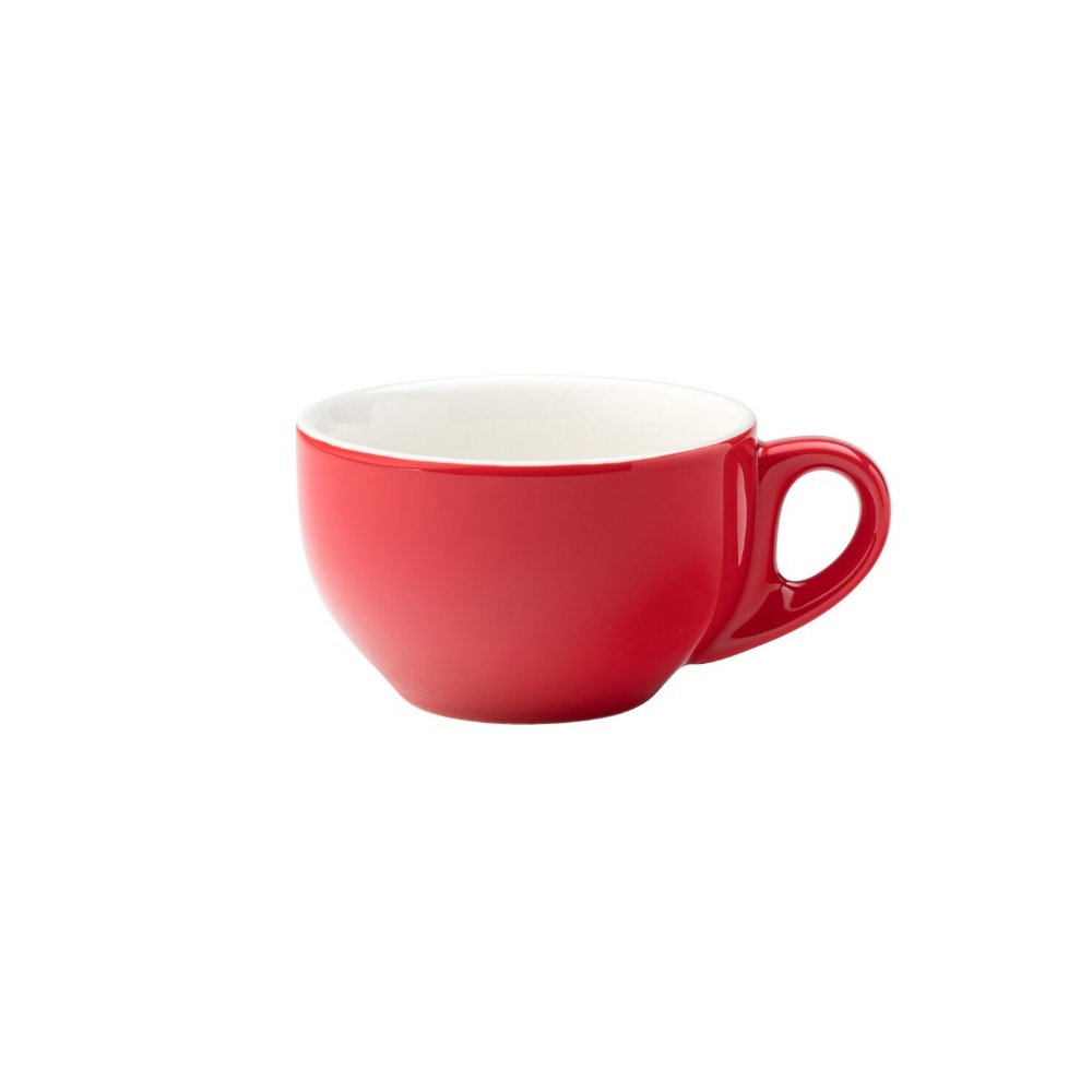 CT8136.jpg UTOPIA - BARISTA RED LATTE CUP 28 CL - Image 1