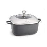 TC - DIE-CAST SAUCE PAN 32 x 25.5 x 20.5 CM WITH LID