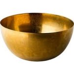 STYLE - VINTAGE GOLD BOWL 30 x 15 CM / 8 L