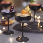STOLZLE - MARTINI COUPE GLASS BLACK/GOLD 230 ML - Image 3