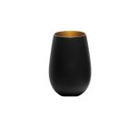 STOLZLE - SPECIAL GLASS BLACK/GOLD 465 ML