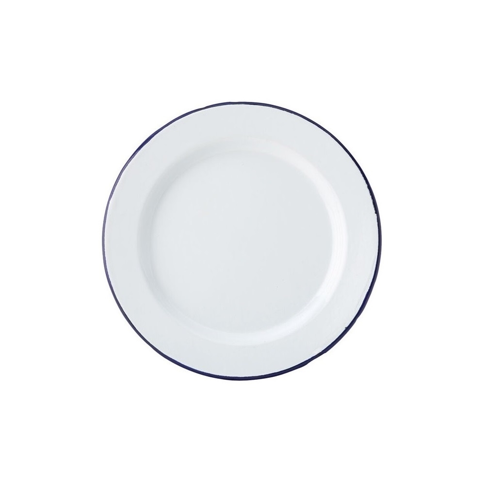 F50006.jpg *DISCONTINUED - UTOPIA - EAGLE ENAMEL PLATE 20 CM - Image 1