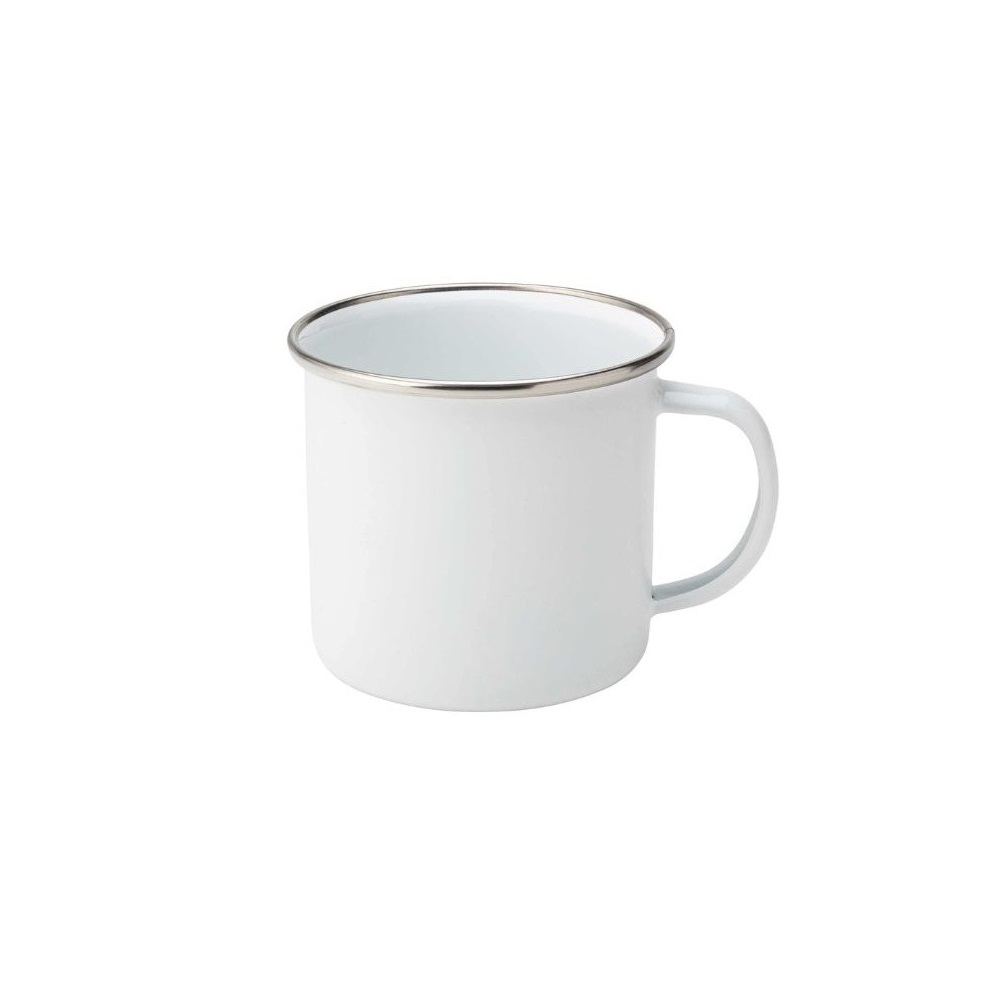 F50011.jpg *DISCONTINUED - UTOPIA - EAGLE ST/ST RIM MUG 38 CL - Image 1