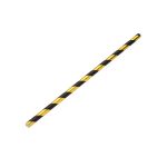 UTOPIA - GOLD/BLACK PAPER STRAWS 20 CM / BOX OF 250
