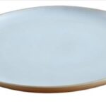 *DISCONTINUED - SOUL STUDIO - COTTON WH/BIEGE SIDE PLATE 22 CM