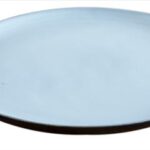*DISCONTINUED - SOUL STUDIO - MONOCHROME WH/BL SIDE PLATE 22 CM