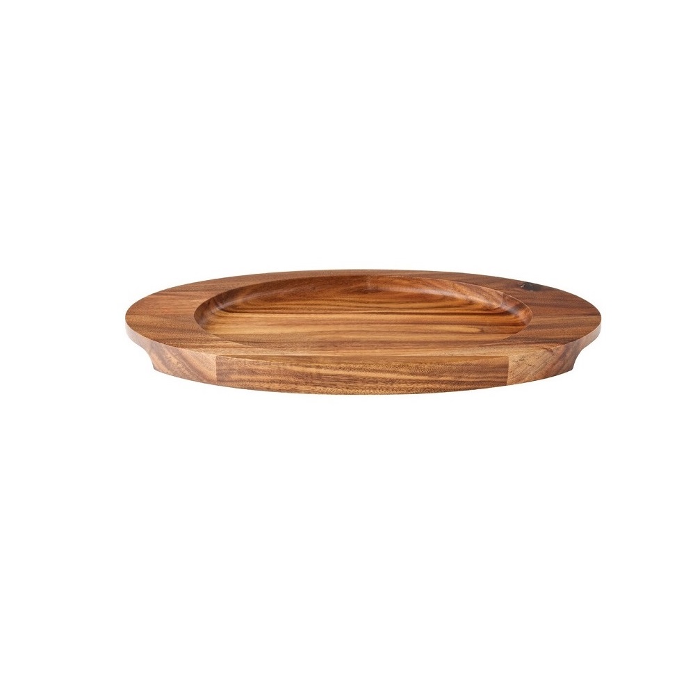 JMP950.jpg UTOPIA - OVAL WOOD BOARD 30.5 x 17.5 CM - Image 1