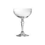 *DISCONTINUED - UTOPIA - FILIGREE ENGRAVED CHAMPAGNE SAUCER 26 CL