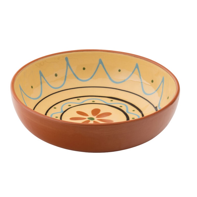 M15050.jpg UTOPIA - ESTRELLA FIESTA BOWL YELLOW 18 CM - Image 1