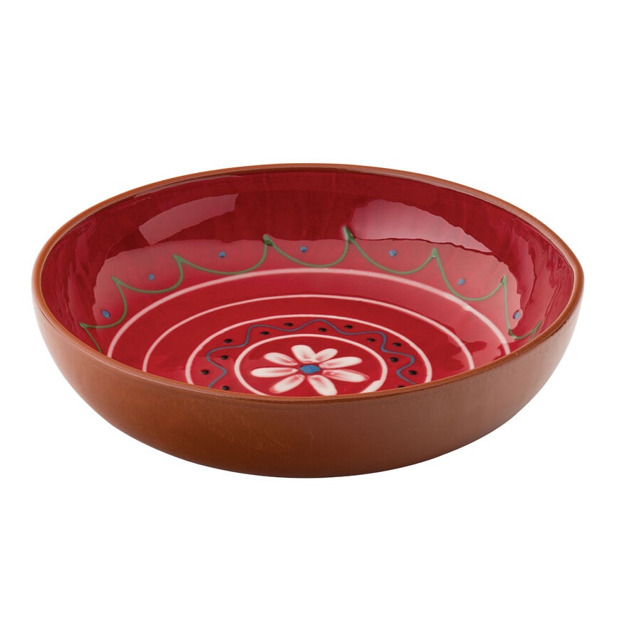 M15053.jpg UTOPIA - ESTRELLA FIESTA BOWL RED 22 CM - Image 1