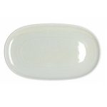 *DISCONTINUED - TOGNANA - MOONLIGHT CEMENT GREY OVAL TRAY 25 CM