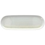 *DISCONTINUED - TOGNANA - MOONLIGHT CEMENT GREY OVAL TRAY 38 x 13 CM