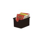 BNOV - SUGAR PACKED HOLDER BLACK 8 x 5 x 5 CM
