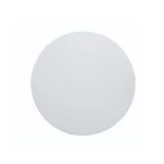 CV - PORCELAIN WHITE COUPE PLATE 27 CM