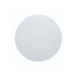 CV - PORCELAIN WHITE COUPE PLATE 25 CM