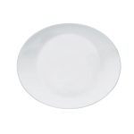 CV - SPECIALITY PORCELAIN WHITE STEAK PLATE 29.5 CM