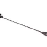 XP - BAR SPOON WITH FORK END BLACK 30 CM