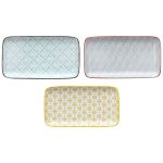TOGNANA - RECTANGULAR TRAY 21 x 11.5 CM / 3 TYPES DELHI