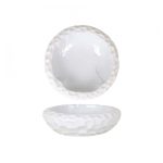 VIEJO - TEIDE WHITE ROUND PRESENTATION PLATE 23 x 7 CM