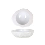 VIEJO - WHITE CANTABRO PRESENTATION BOWL ORGANIC SHAPE 23 x 20 x 7 CM