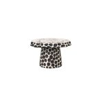VIEJO - TEIDE BLACK BEIGE ROUND RAISER PLATFORM 15 x 9 CM