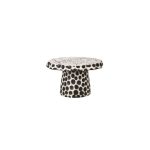 VIEJO - TEIDE BLACK BEIGE ROUND RAISER PLATFORM 12 x 7 CM