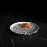 VIEJO - TEIDE BLACK BEIGE ROUND PLATE 28 x 3 CM - Image 2