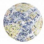 *DISCONTINUED - TOGNANA - SEASIDE RAINBOW CHARGER PLATE 31 CM