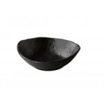 STYLE - DEEP PLATE OYSTER BLACK 25 CM