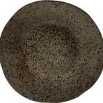 STYLE - Q AUTHENTIC STONE BLACK PLATE 28.5 CM