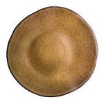 STYLE - Q AUTHENTIC STONE BROWN PLATE 28.5 CM
