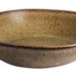 STYLE - Q AUTHENTIC STONE BROWN PASTA BOWL 22 CM