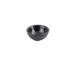 TC - RIBBED RAMEKIN BLACK 7.1 x 3 CM / 60 ML
