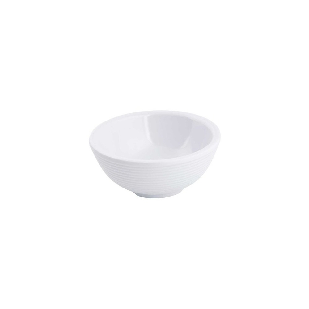 RAM3RW.jpg TC - RIBBED RAMEKIN WHITE 8.5 x 3.6 CM / 90 ML - Image 1