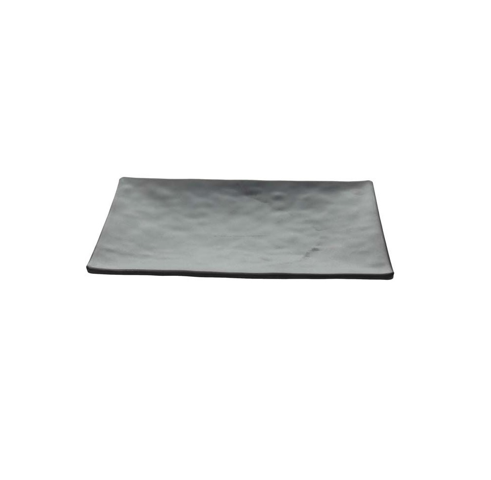 S0934300NER.jpg TOGNANA - MELAMINE BLACK TRAY 30 x 21 CM - Image 1