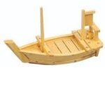 TOKYO - WOODEN SUSHI BOAT 40 x 16 CM
