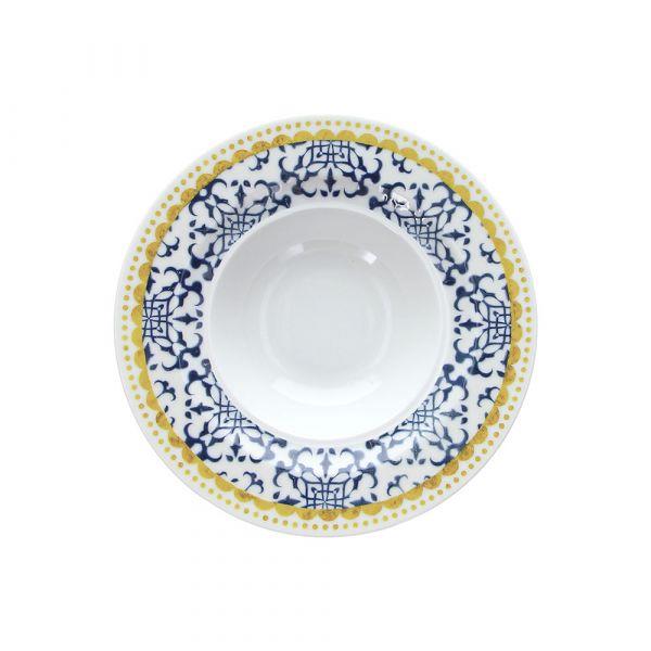 TZT23288613.jpg TOGNANA - SELINUNTE PASTA PLATE 28 CM - Image 1