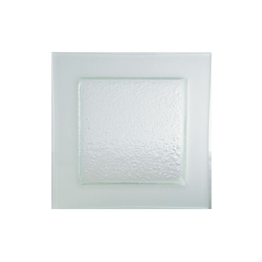 UTAG15303.jpg *DISCONTINUED - UTOPIA - GOBI SQUARE PLATE FROST EDGE 26 CM - Image 1
